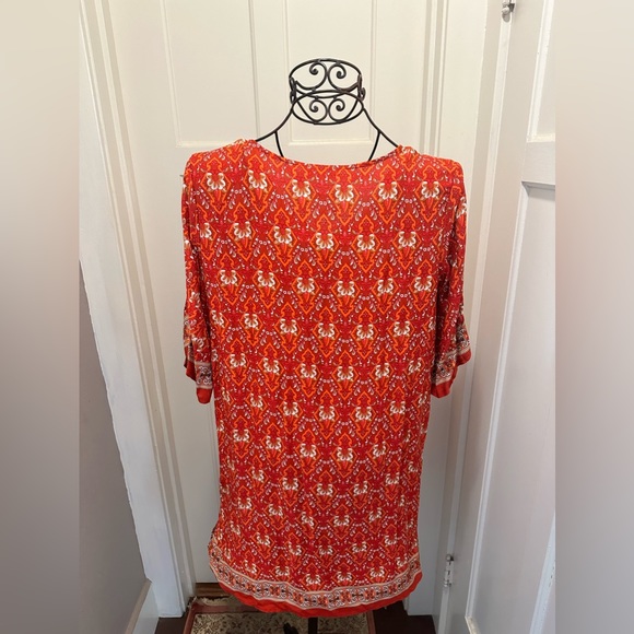 HALIFE SoHo Bohemian V Neck Tunic Dress - Picture 2 of 5